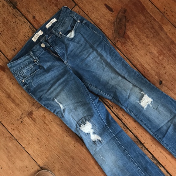Jessica Simpson Uptown Slim Flare Denim 26 - Picture 2 of 4